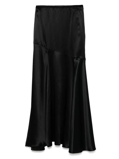 Simone Rocha long-slit maxi skirt - Black - zdjęcie produktu nr 1