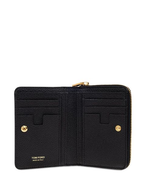 TOM FORD zip-around leather wallet - Black