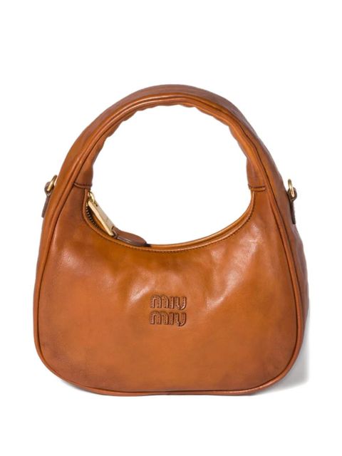 Miu Miu Wander detachable-stap bag - Brown - zdjęcie produktu nr 1