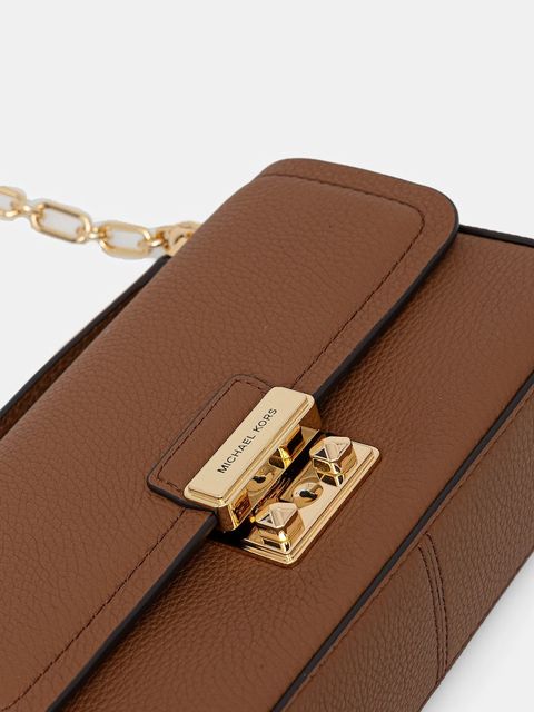 MICHAEL Michael Kors torebka skórzana kolor brązowy 30R6G2RL5L