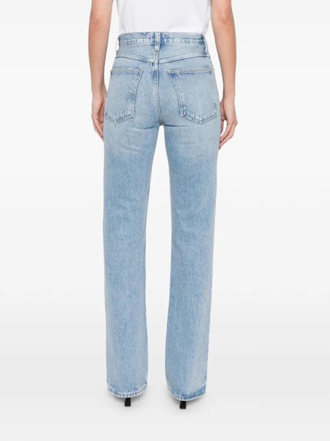 AGOLDE Leena flared jeans - Blue
