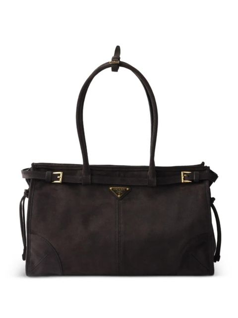 Prada large Bonnie tote bag - Brown - zdjęcie produktu nr 1