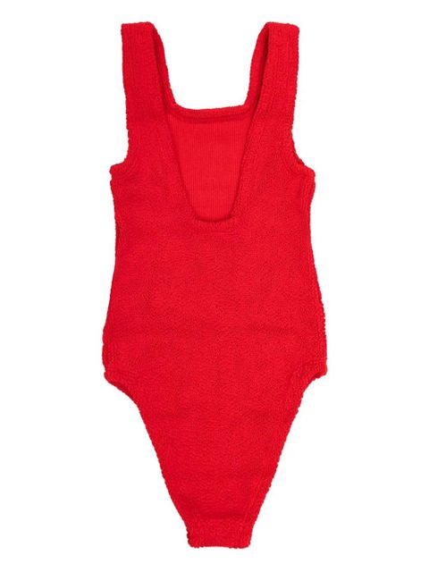 Hunza G Classic crinkle swimsuit - Red - zdjęcie produktu nr 2