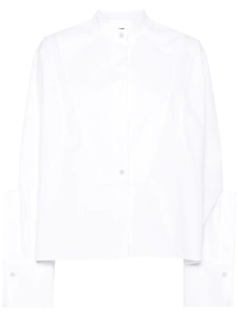 Jil Sander cropped cotton poplin shirt - White - zdjęcie produktu nr 1