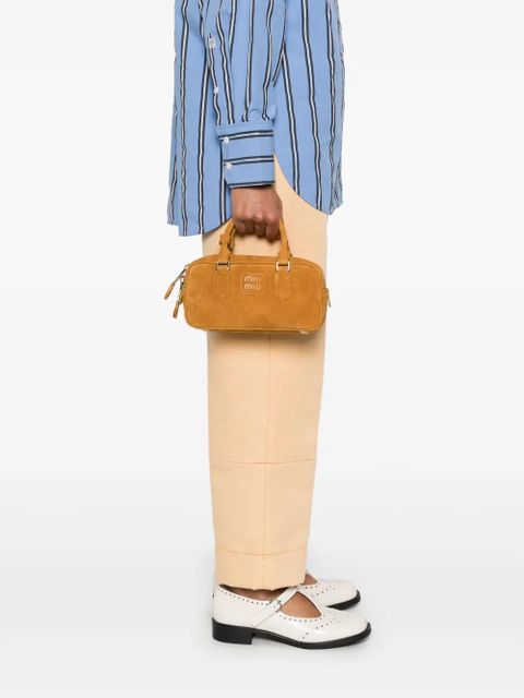 Miu Miu Arcadie tote bag - Yellow - zdjęcie produktu nr 2