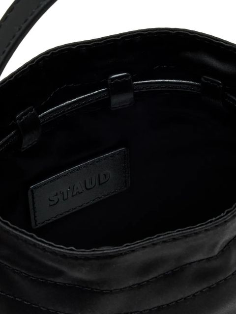 STAUD mini Lila drawstring cross body bag - Black