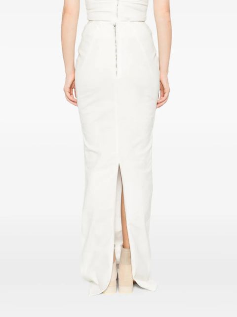 ENTIRE STUDIOS Channel maxi skirt - Neutrals