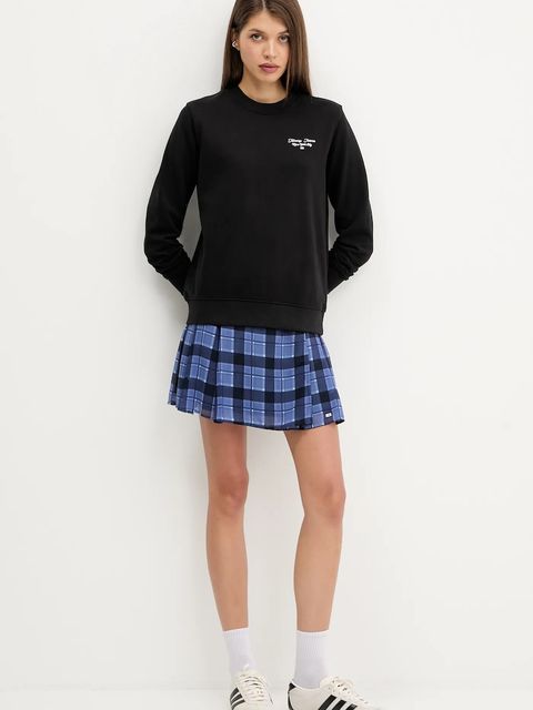 Tommy Jeans bluza bawełniana damska kolor czarny z nadrukiem DW0DW21960 - zdjęcie produktu nr 2