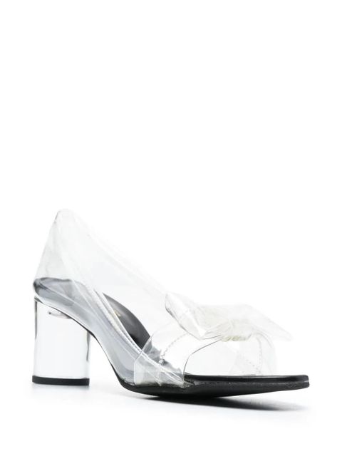 Comme Des Garçons transparent bow pumps - Neutrals - zdjęcie produktu nr 2