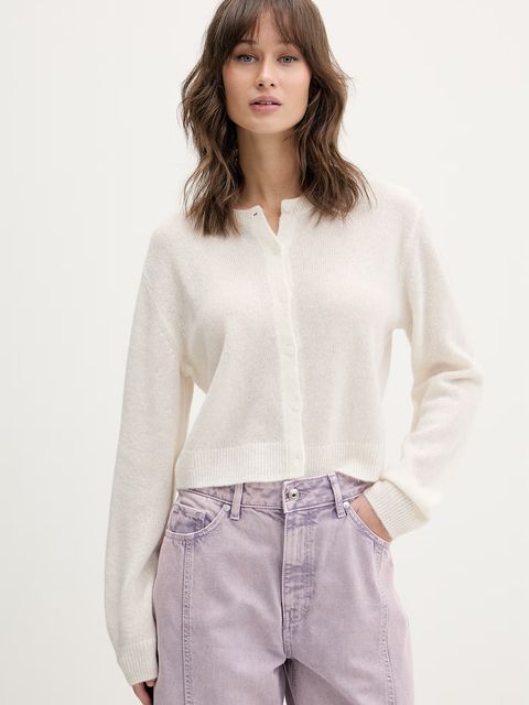 HUGO kardigan z dodatkiem wełny Sfebra