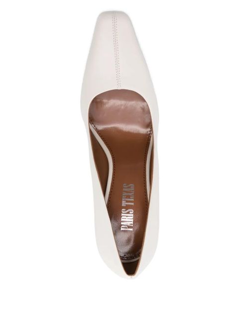 Paris Texas 100mm Belle pumps - White