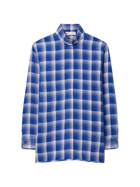 Tory Burch plaid shirt - Blue - zdjęcie produktu nr 1
