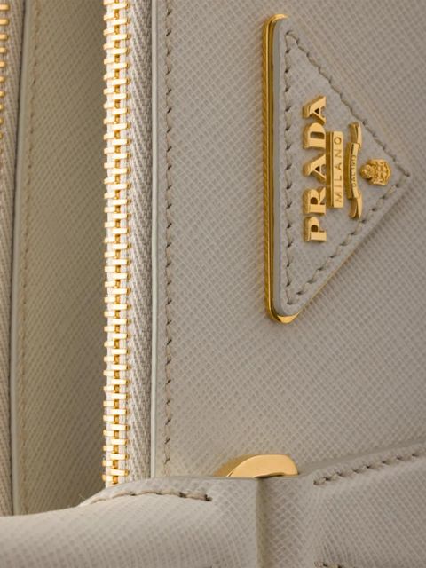 Prada Galleria small Saffiano leather bag - Neutrals