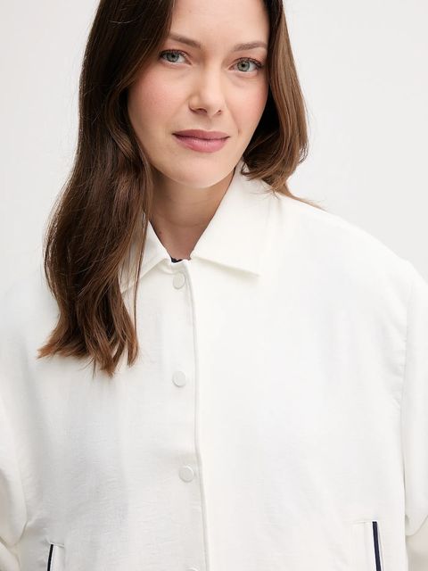 United Colors of Benetton kurtka kolor beżowy przejściowa 20A6DN085 - zdjęcie produktu nr 2