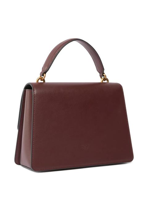 PINKO Love One Classic tote bag - Brown - zdjęcie produktu nr 2