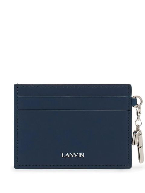 Lanvin leather cardholder - Blue - zdjęcie produktu nr 1
