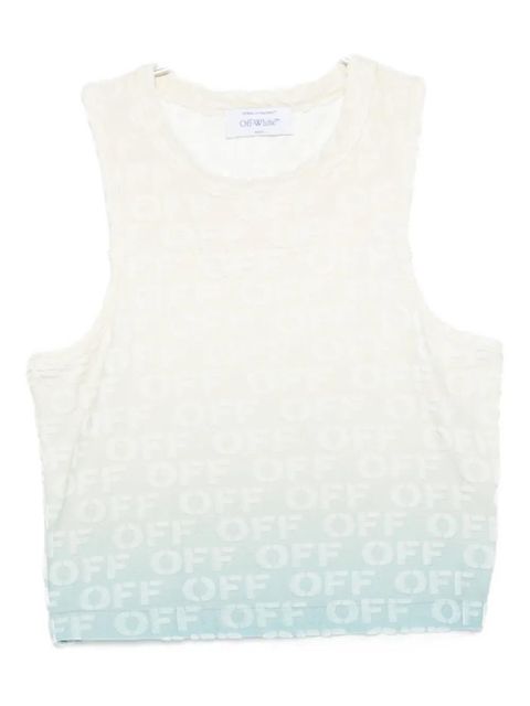 Off-White monogram-jacquard tank top - zdjęcie produktu nr 2
