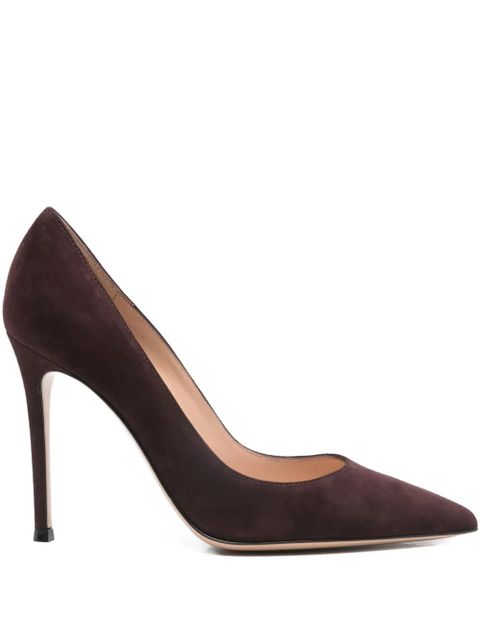 Gianvito Rossi pointed-toe pumps - Brown - zdjęcie produktu nr 1