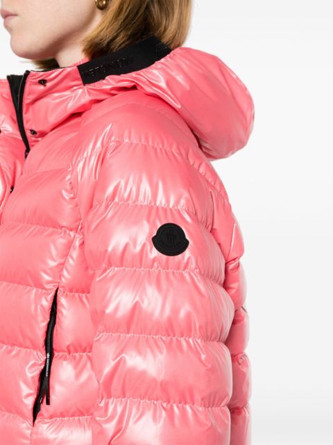 Moncler quilted puffer jacket - Pink