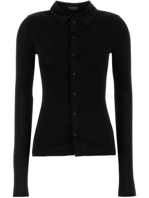 Balenciaga stretch tailored shirt - Black - zdjęcie produktu nr 1
