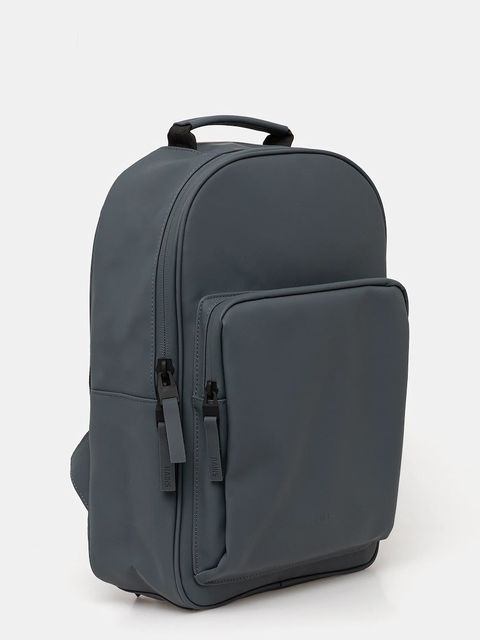 Rains plecak 13680 Book Daypack Large kolor niebieski duży gładki 13680 - zdjęcie produktu nr 2