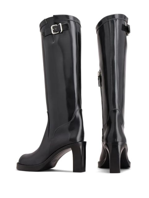 Tod's leather boots - Black