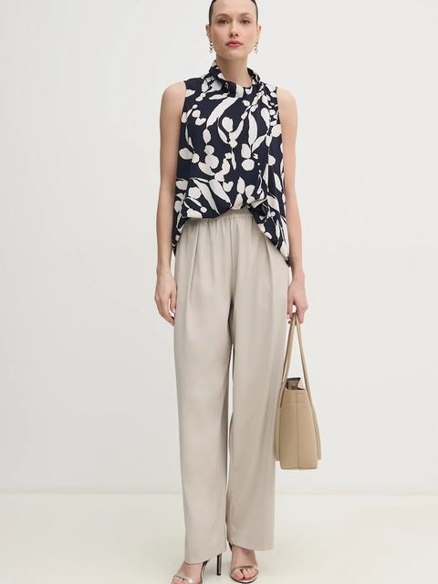 Joseph Ribkoff bluzka damska kolor granatowy wzorzysta 251251 - zdjęcie produktu nr 2