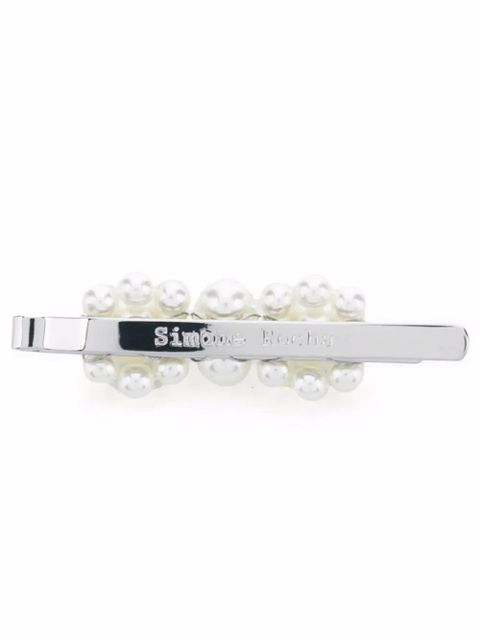 Simone Rocha pearl-embellished hair clip - Silver