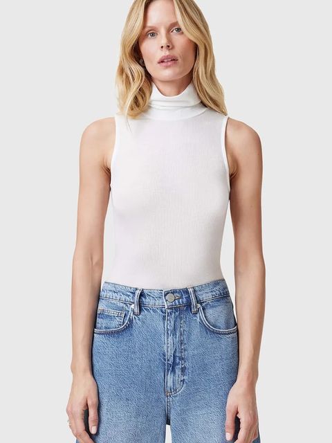 AllSaints top BEC ROLL - zdjęcie produktu nr 1