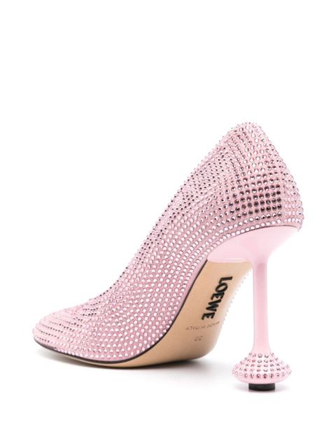LOEWE Toy 90mm leather pumps - Pink