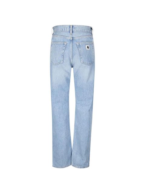 Carhartt WIP W' Noxon logo patch denim trousers - Blue