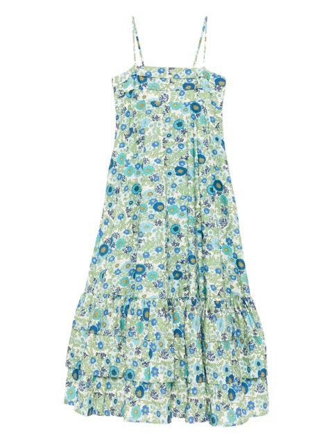 ALEMAIS Pam tiered dress - Green - zdjęcie produktu nr 1