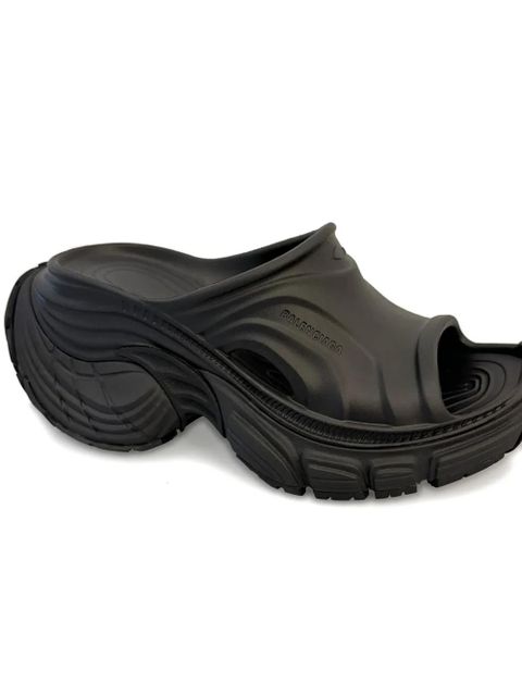 Balenciaga 6XL platform slides - Black - zdjęcie produktu nr 2