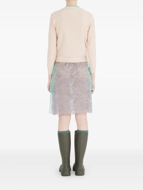 Maison Margiela virgin-wool cardigan - Neutrals