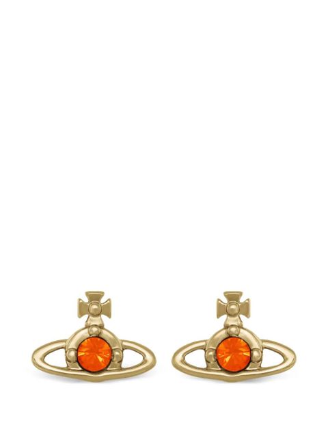 Vivienne Westwood orb crystal earrings - Gold - zdjęcie produktu nr 1