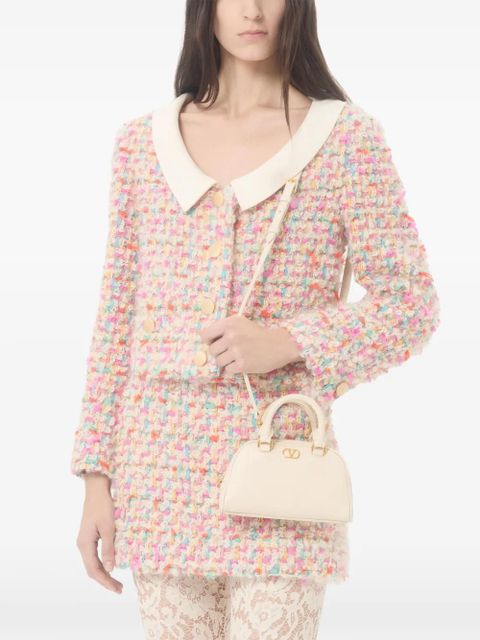 Valentino Garavani mini Bowling logo tote bag - Neutrals - zdjęcie produktu nr 2