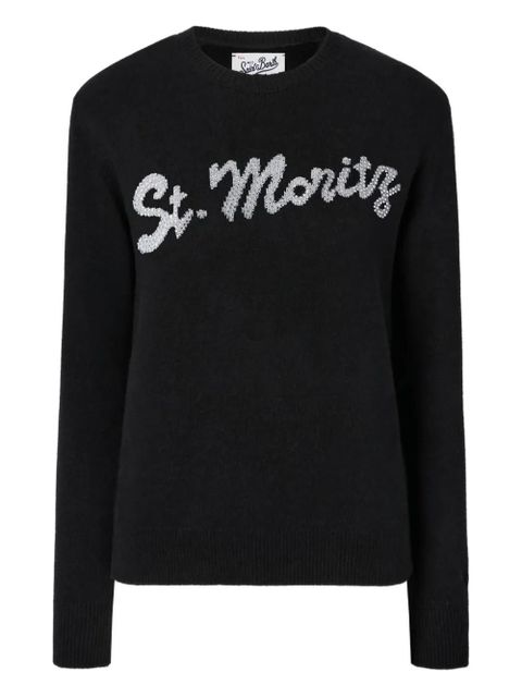 MC2 Saint Barth crew-neck sweater - Black - zdjęcie produktu nr 1