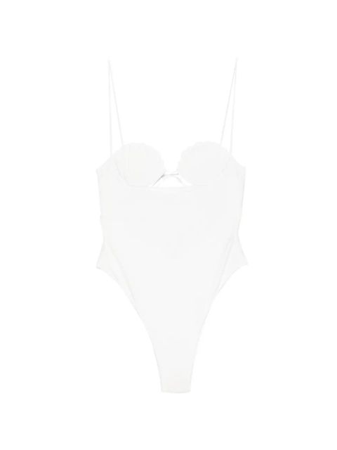 Oséree bridal shell swimsuit - White - zdjęcie produktu nr 1