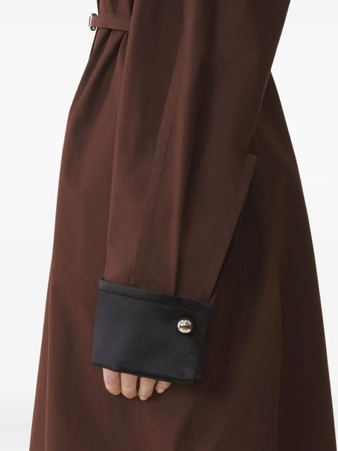 Lanvin belted midi dress - Brown