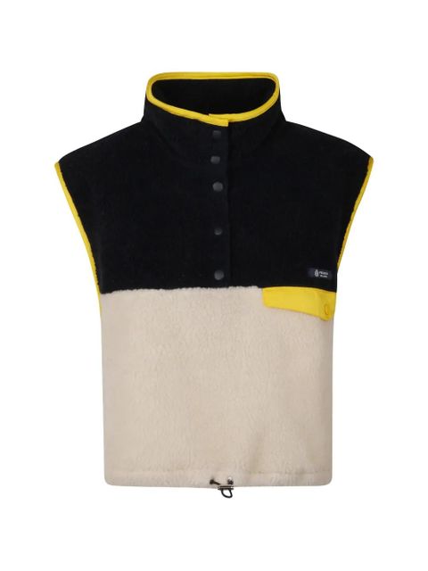 Prada half-button fleece vest - Black - zdjęcie produktu nr 2