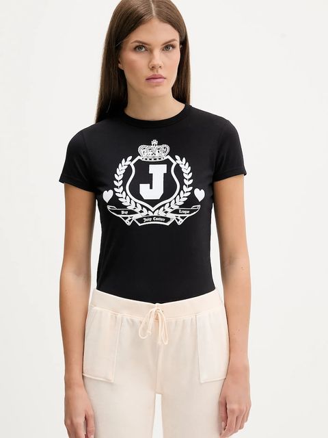 Juicy Couture t-shirt damski kolor czarny JCSCT225407 - zdjęcie produktu nr 1