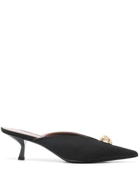 Giuseppe Zanotti Raquel heeled mules - Black - zdjęcie produktu nr 1