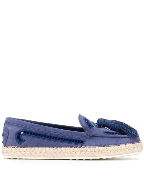 Tod's tassel espadrilles - Blue - zdjęcie produktu nr 1