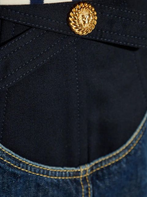 Balmain denim mini skirt - Blue - zdjęcie produktu nr 2