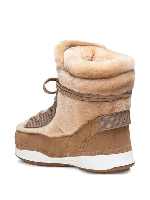 BOGNER fur lace-up snow boots - Brown - zdjęcie produktu nr 2