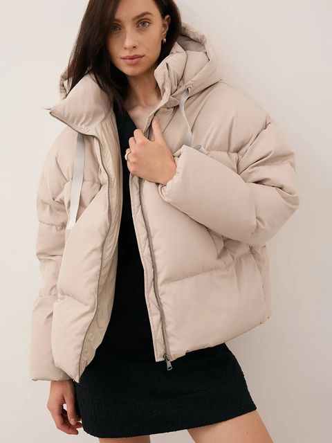 Bizuu kurtka puchowa YOKO kolor beżowy YOKO BEŻOWY