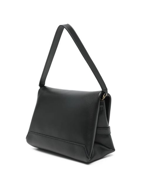 Victoria Beckham chain-detail logo shoulder bag - Black