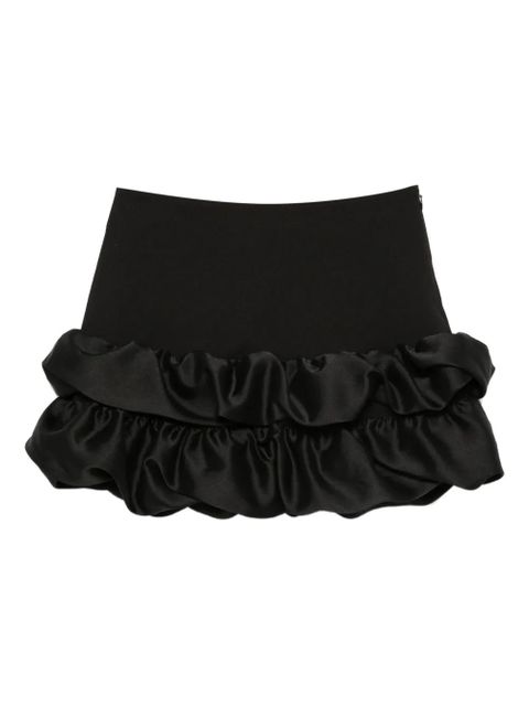 SANDRO frilled-hem mini skirt - Black - zdjęcie produktu nr 1
