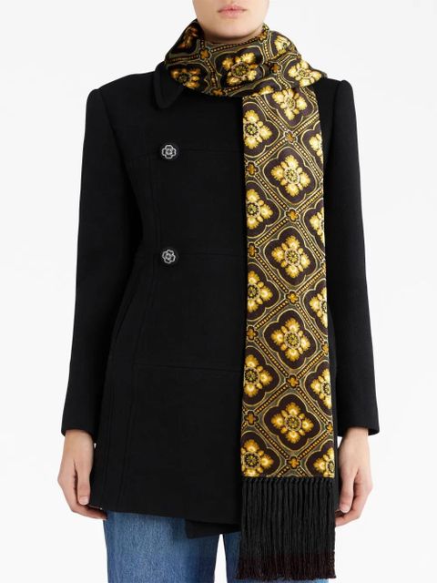 ETRO geometric-print scarf - Black - zdjęcie produktu nr 2