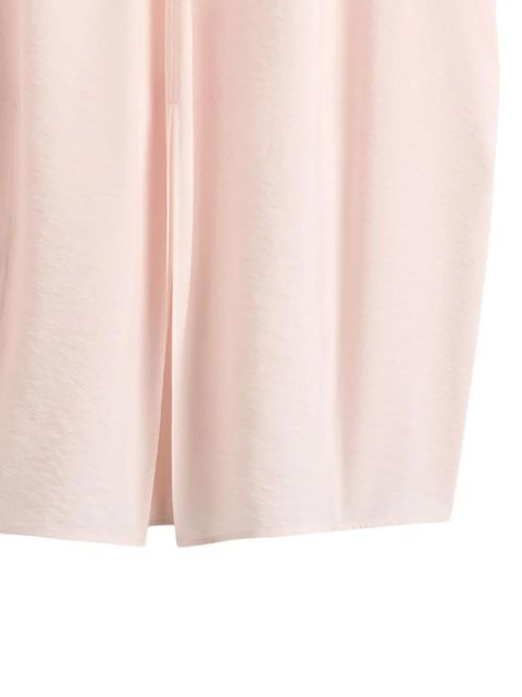 TOTEME seam-detail midi skirt - Pink - zdjęcie produktu nr 2